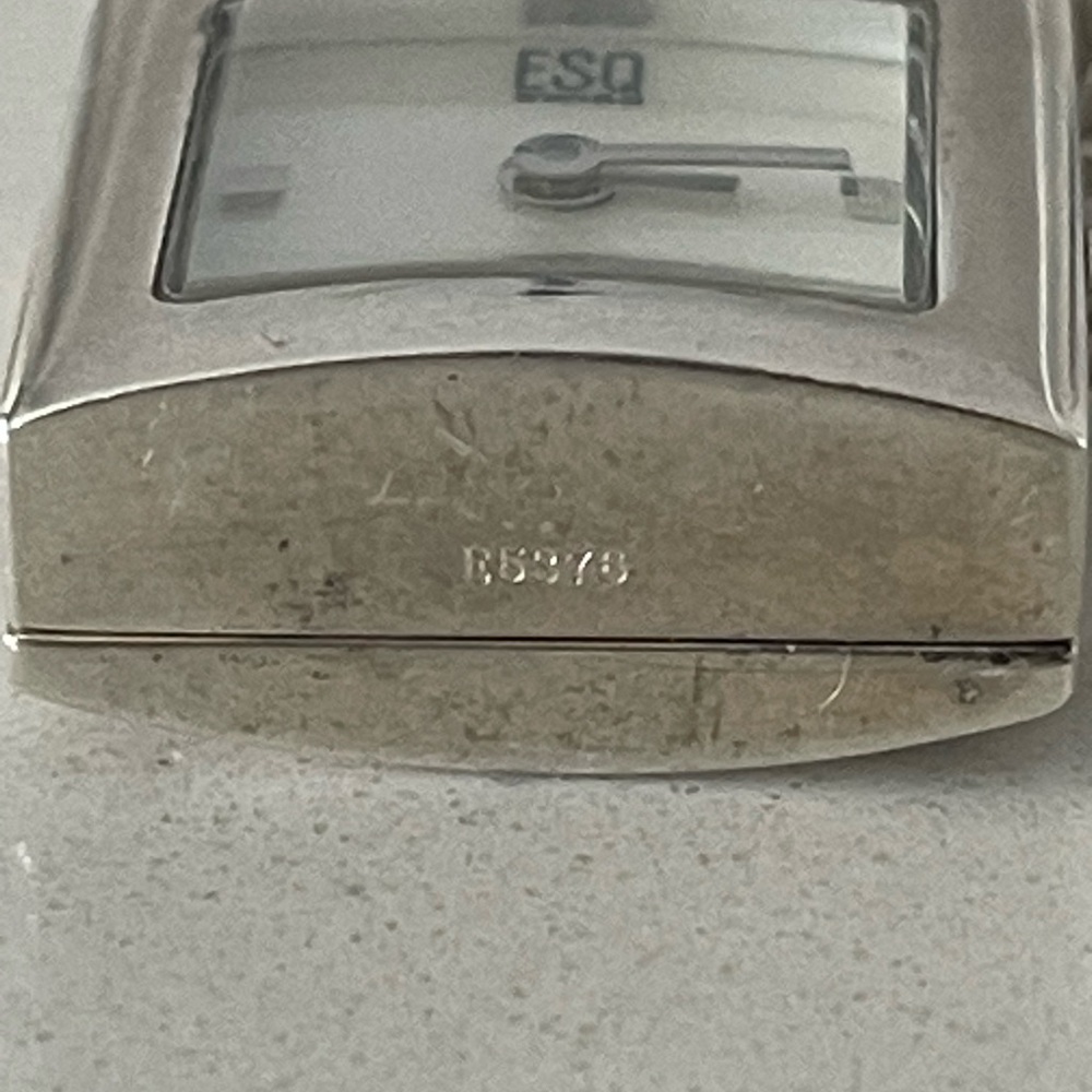 ESQ Movado Swiss Silver MOP dial Lock Watch - Picture 10 of 12